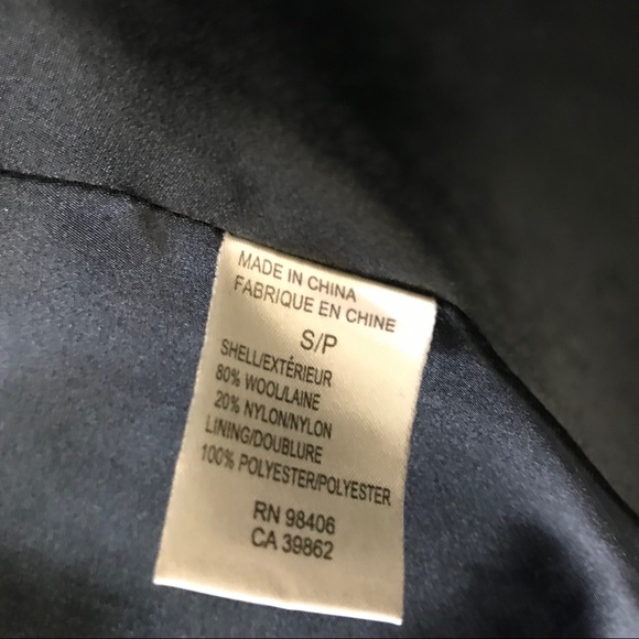 ❤️ Theory Loris W Manning Wool Coat Jacket Black S - Picture 15 of 16